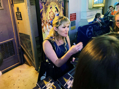 Annabeth, the heroine who joins Percy on his quest - Kristin Stokes