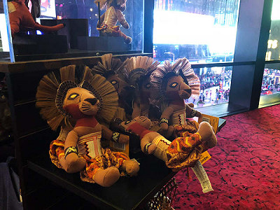 Small Simba plush doll