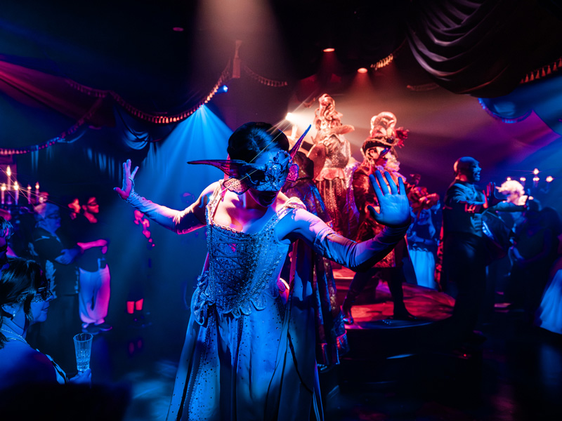 Masquerade immersive theater ballroom experience