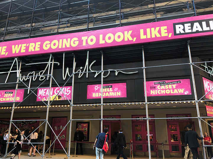 That unmistakable Broadway atmosphere