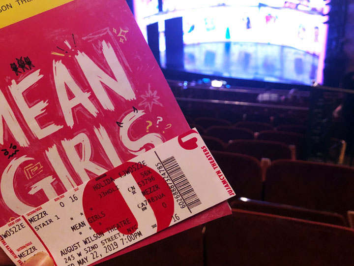 August Wilson Theatre seat view Mezzanine Right Row O