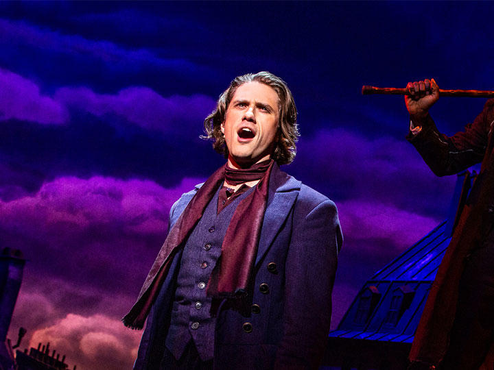 Christian played by Aaron Tveit