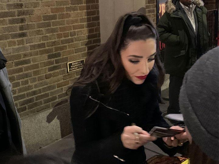 Satine played by Ashley Loren