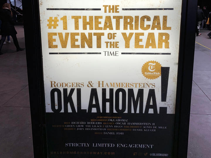 Marquee highlighting Rodgers & Hammerstein