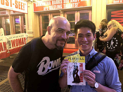 Eric Anderson with staff from At Broadway
