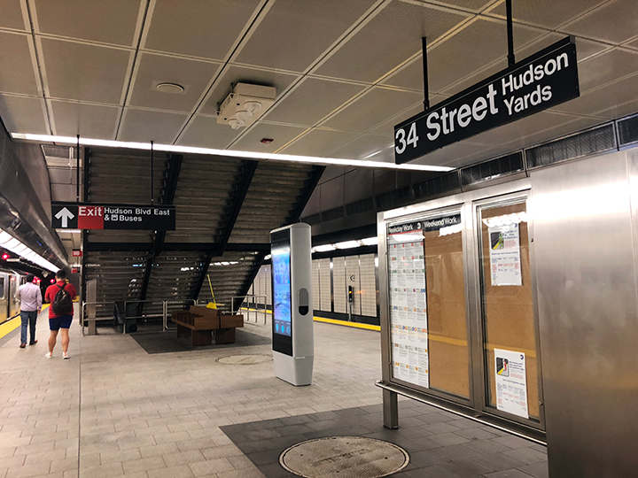 34 St - Hudson Yards, opened in September 2015