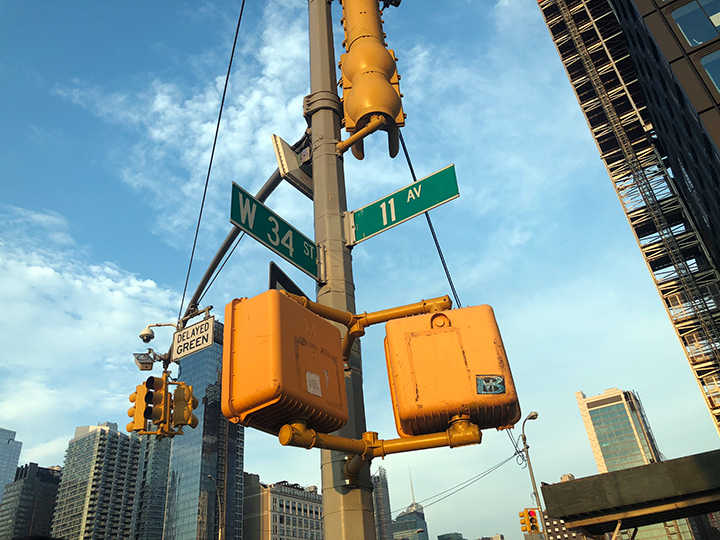Around the intersection of 34th St and 11th Ave