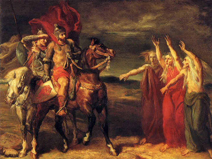 The first prophecy inspired by Macbeth