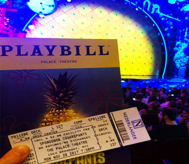 Broadway seat number example