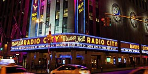 Broadway New York  Radio City Music Hall