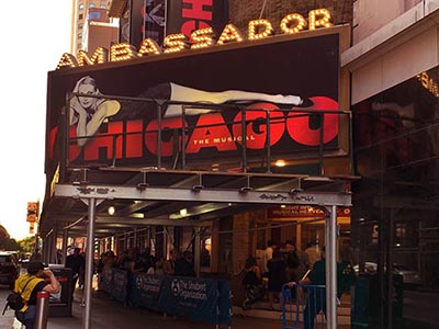 The Broadway Musical Chicago at Ambassador Theatre