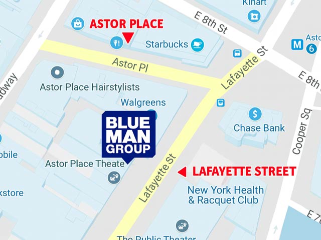 Astor Place district and Lafayette Street