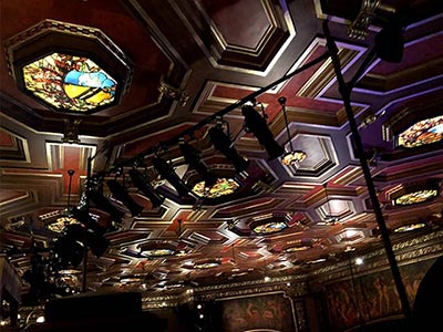 Stage lighting equipment still in use today