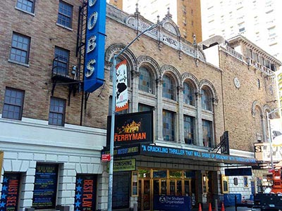 The Broadway Musical The Outsiders at Bernard B. Jacobs Theatre