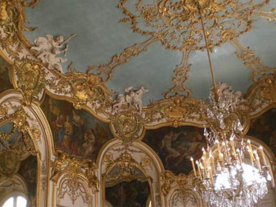 Proscenium arch and stage details