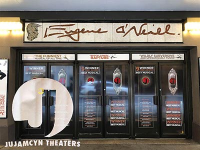 The Eugene O’Neill Theatre marquee