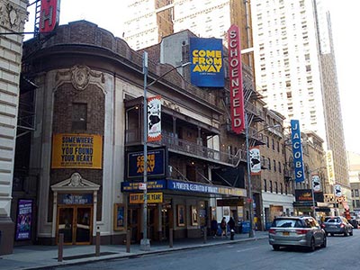Exterior of the Gerald Schoenfeld Theatre