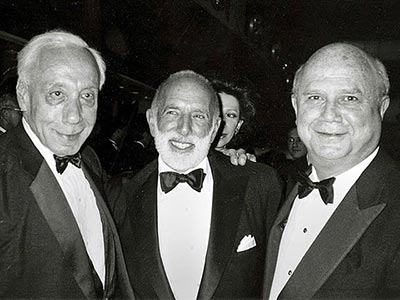 Bernard B. Jacobs, Jerome Robbins, and Gerald Schoenfeld