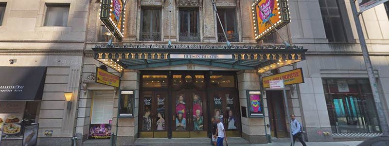 Hudson Theatre in New York - History, Seating Chart & Tickets