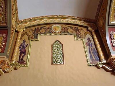 Details that evoke the Spanish Renaissance