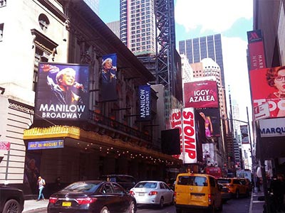 The Lunt-Fontanne Theatre, now operated by the Nederlander Organization