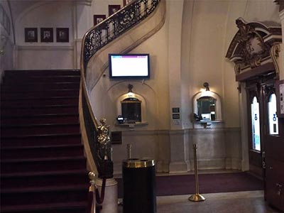 Box office and lobby of the Lyceum Theatre