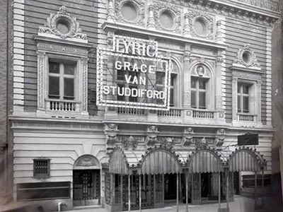 The original Lyric Theatre built in 1903