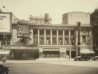 The Apollo Theatre in the 1920s, demolished in 1996