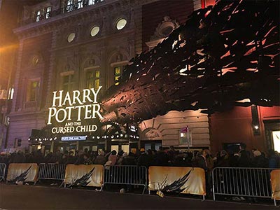 The Broadway play Harry Potter and the Cursed Child at Lyric Theatre