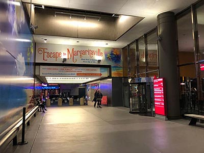 Theater equipped with benches and designed without stairs for easy navigation