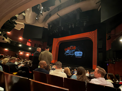 Marquis Theatre seat view Orchestra Left Row N