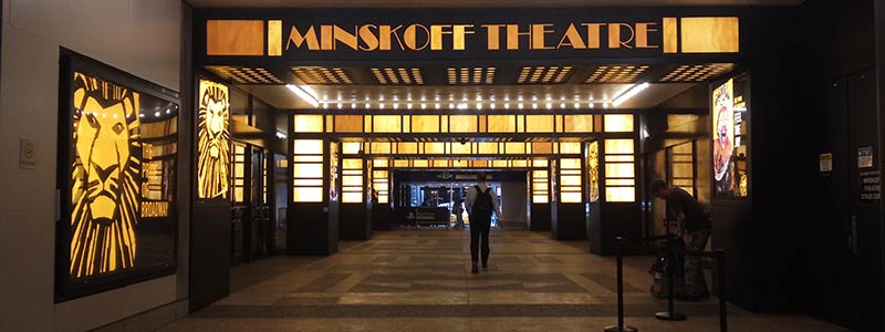 Minskoff Theatre in New York - History, Seating Chart & Tickets