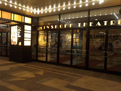 Theatre named after the Minskoff family