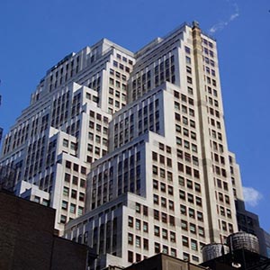 Building at 1400 Broadway by Ely Jacques Kahn