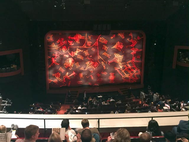 Minskoff Theatre seat view Mezzanine Center