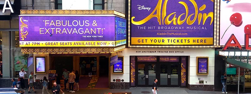 New Amsterdam Theatre in New York - History, Seating Chart & Tickets