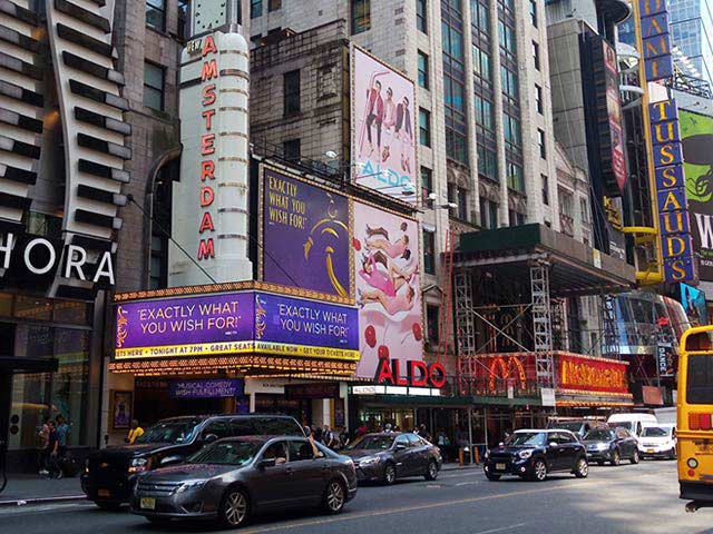 Disney's Aladdin at the New Amsterdam Theatre