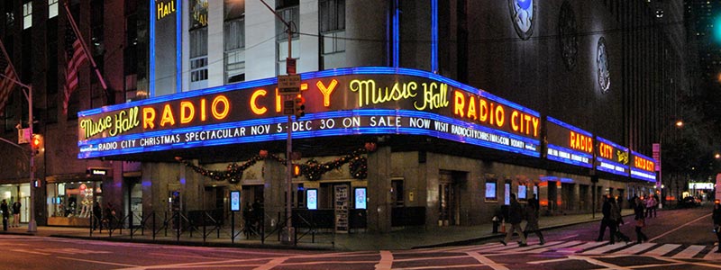 Radio City Music Hall in New York - History, Seating Chart & Tickets
