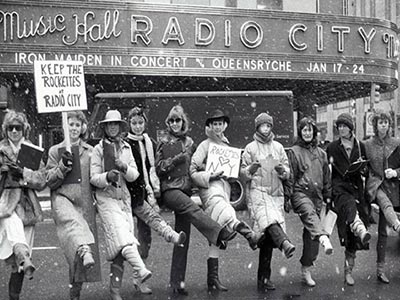 Rosemary Novellino and the committee to save Radio City