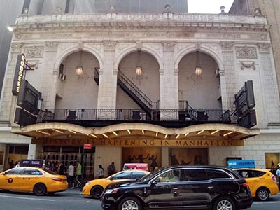 Exterior view of the Richard Rodgers Theatre
