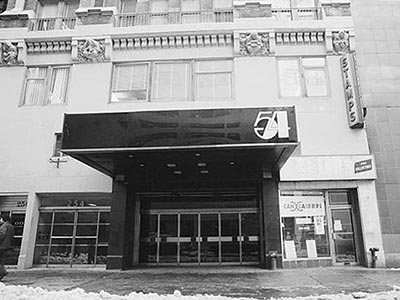 Studio 54 during its decline