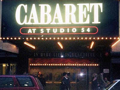 Cabaret brought Studio 54 back to life