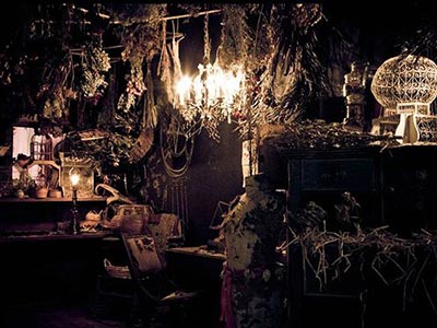 Hecate's Apothecary inside the McKittrick Hotel