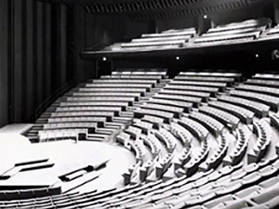 The Beaumont’s original thrust-stage configuration