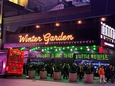 The Broadway Musical Mamma Mia! at Winter Garden Theatre