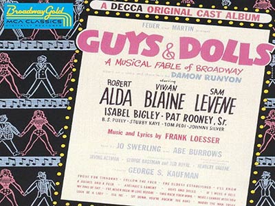 Broadway musical "Guys and Dolls"