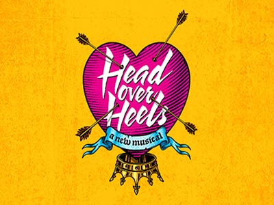 Head Over Heels - Broadway musical discount ticket