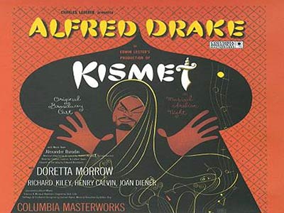 Broadway musical "Kismet"