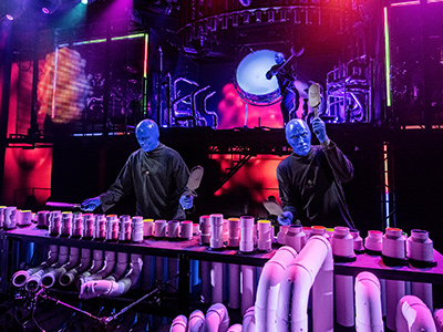 Highlights of Blue Man Group
