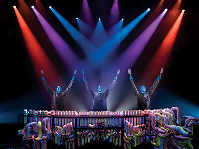 Highlights of Blue Man Group
